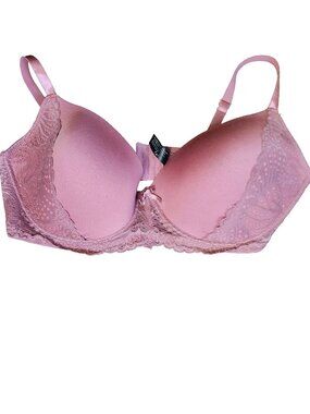 Pure Beauty Pink Stretch Bra Size 4DD